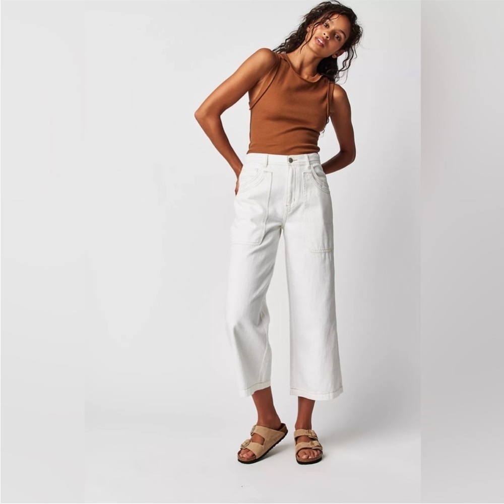 We The Free- Kate Tank Too in Almond Ash - Size Large